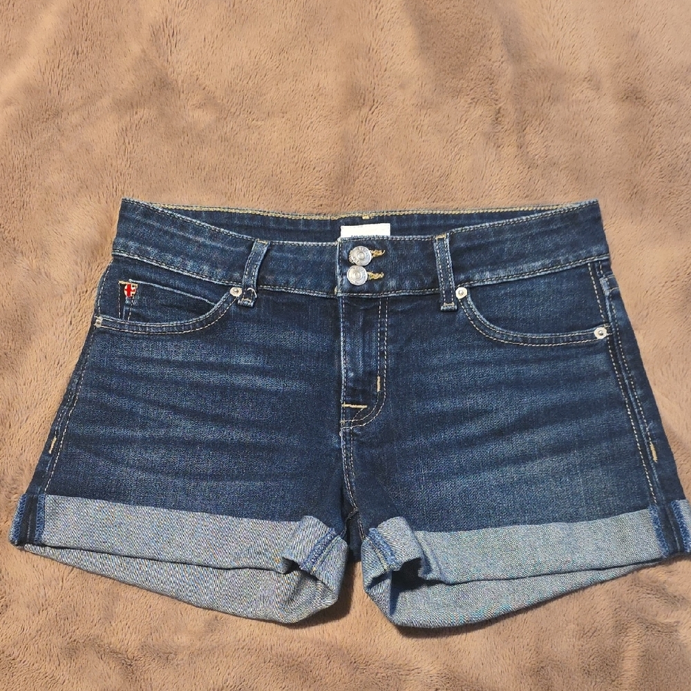 Hudson Jeans Dark Blue Women's Jean Shorts